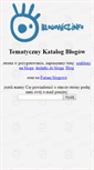 Mobile Screenshot of katalog.blogowicz.info