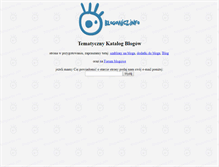 Tablet Screenshot of katalog.blogowicz.info