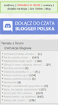 Mobile Screenshot of czat.blogowicz.info
